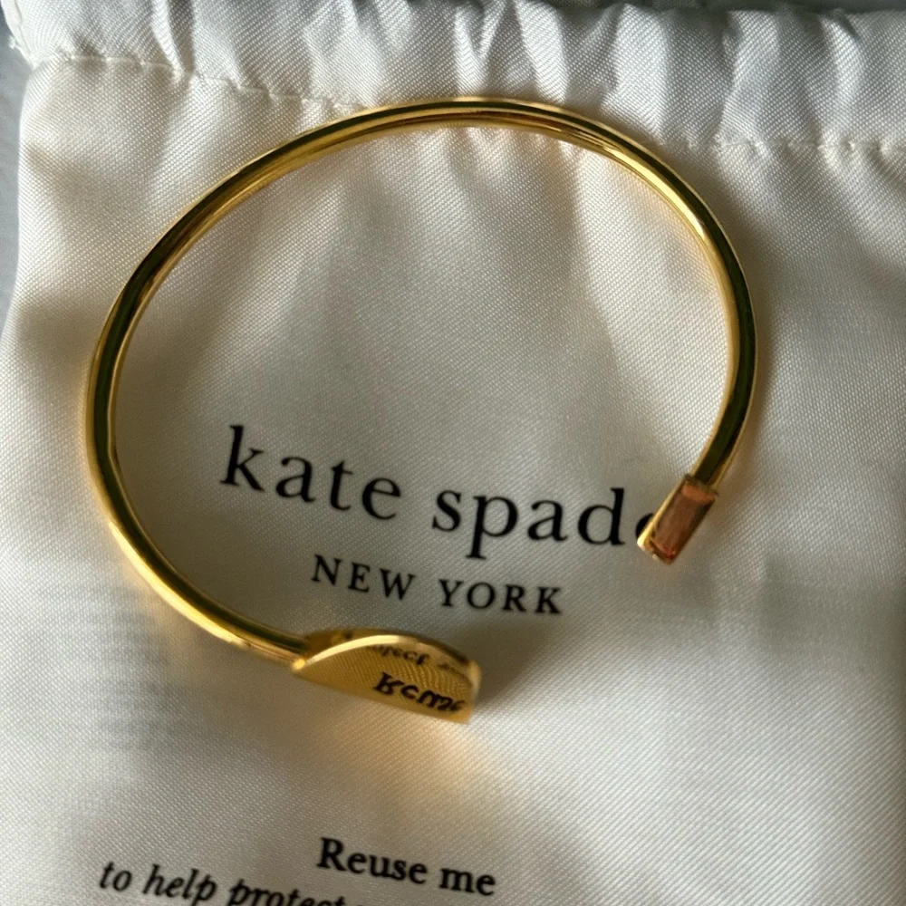Kate Spade Gold Cuff Bracelet